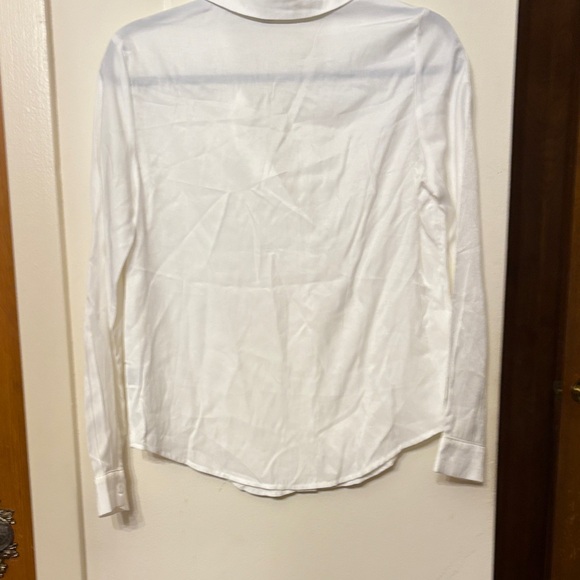 SHEIN White Button-Up Blouse - Picture 3 of 3